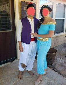 Aladdin and Jasmine halloween costumes